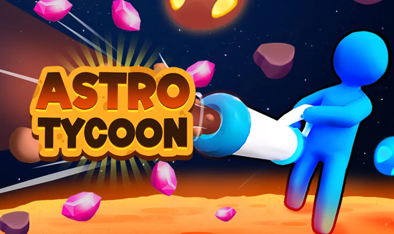Astro Tycoon - Official Image on Snow Rider 3D Astro Tycoon Poster - Play on Snow Rider 3D