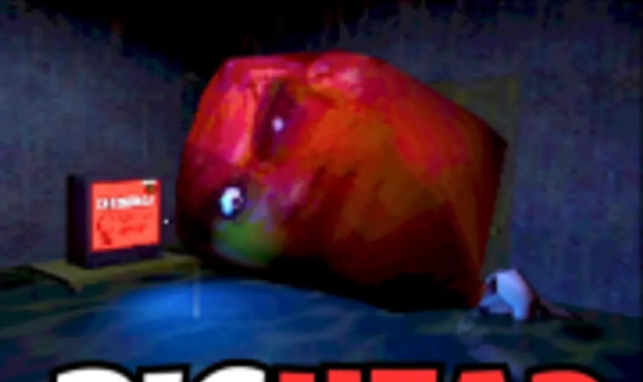 Bighead - Official Image on Snow Rider 3D Bighead Poster - Play on Snow Rider 3D