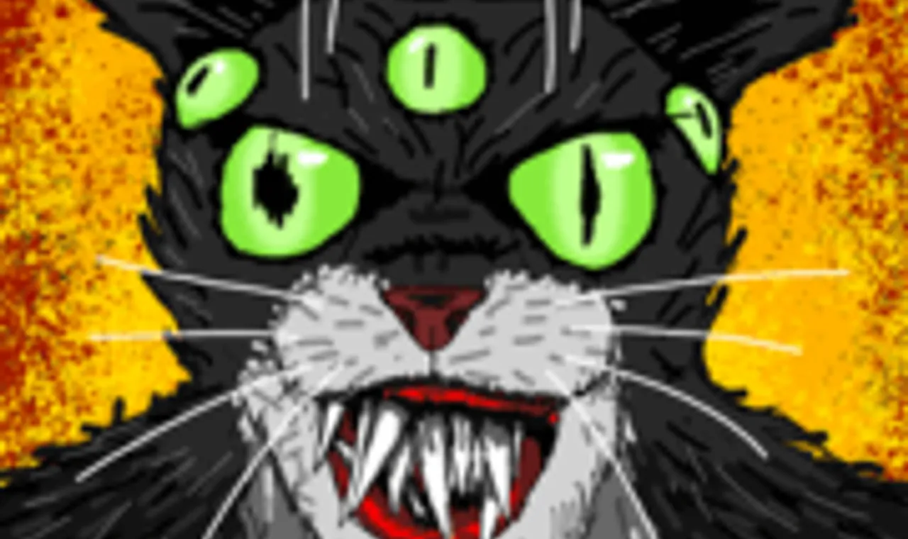 Cat Fred Evil Pet - Official Image on Snow Rider 3D Cat Fred Evil Pet Poster - Play on Snow Rider 3D