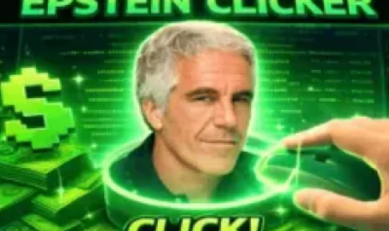 Epstein Clicker - Official Image on Snow Rider 3D Epstein Clicker Poster - Play on Snow Rider 3D