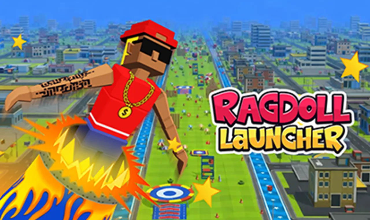 Ragdoll Launcher - Official Image on Snow Rider 3D Ragdoll Launcher Poster - Play on Snow Rider 3D