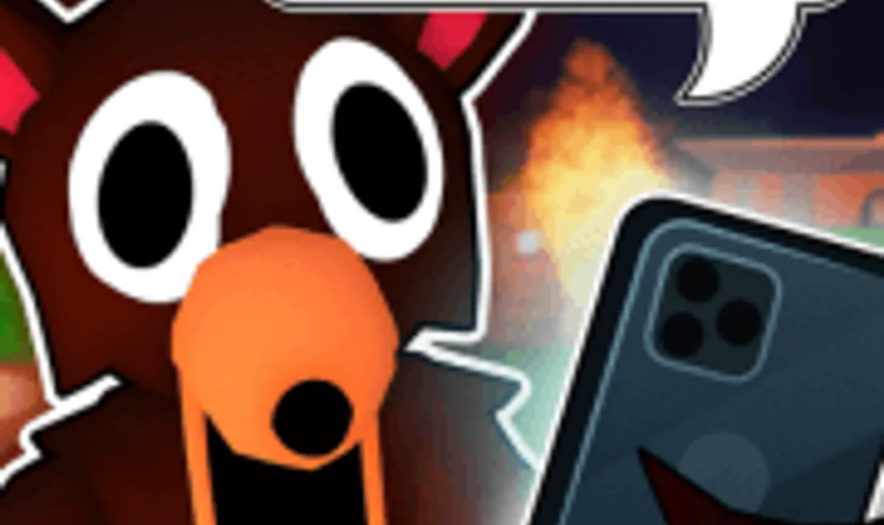 Scary Chats: Horror Messenger - Official Image on Snow Rider 3D Scary Chats: Horror Messenger Poster - Play on Snow Rider 3D