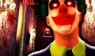 Scary House Clown Evil - Play on Snow Rider