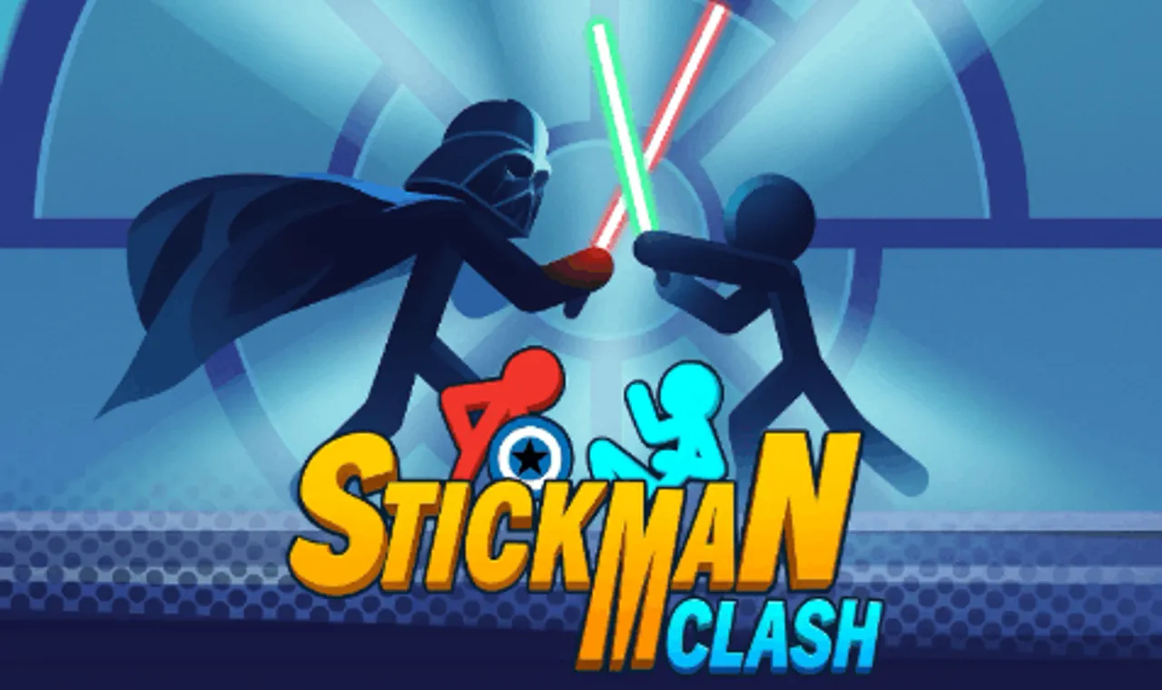 Stickman Clash - Official Image on Snow Rider 3D Stickman Clash Poster - Play on Snow Rider 3D