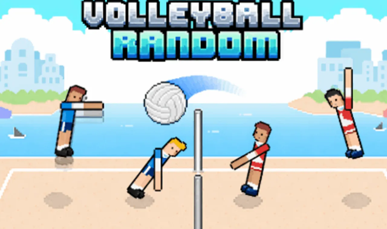 Volleyball random - Official Image on Snow Rider 3D Volleyball random Poster - Play on Snow Rider 3D